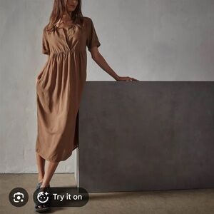 James Perse Saddle Dress- Acorn size 0 NWT